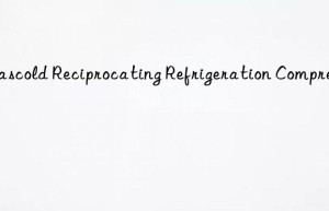 frascold reciprocating refrigeration compressor