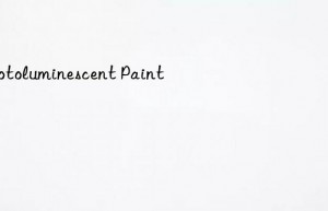 photoluminescent paint