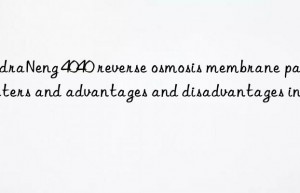hydraneng 4040 reverse osmosis membrane parameters and advantages and disadvantages in use
