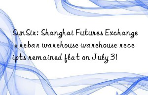 sunsir: shanghai futures exchange s rebar warehouse warehouse receipts remained flat on july 31