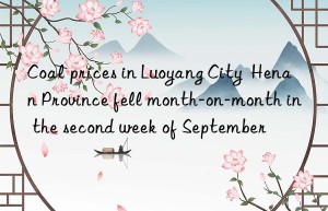 coal prices in luoyang city  henan province fell month-on-month in the second week of september
