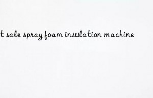 hot sale spray foam insulation machine