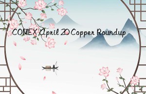 comex april 20 copper roundup