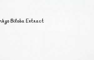 ginkgo biloba extract