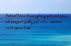 petrochina guangdong petrochemical project fully put into commercial operation