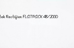 eltek rectifier flatpack 48/2000