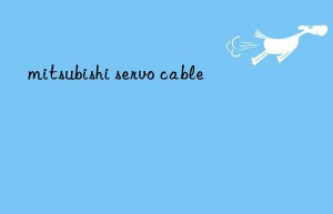 mitsubishi servo cable