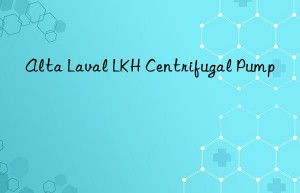 alta laval lkh centrifugal pump
