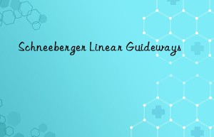 schneeberger linear guideways