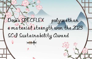 ‘s specflex™ polyurethane material strength won the 2023 sci sustainability award