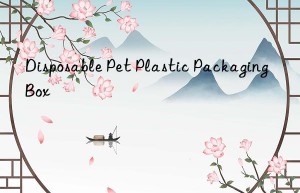 disposable pet plastic packaging box