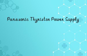 panasonic thyristor power supply