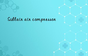 sullair air compressor