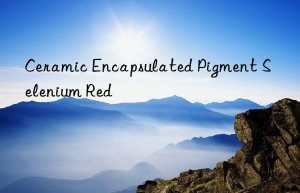 ceramic encapsulated pigment selenium red