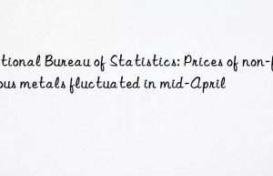 national bureau of statistics: prices of non-ferrous metals fluctuated in mid-april