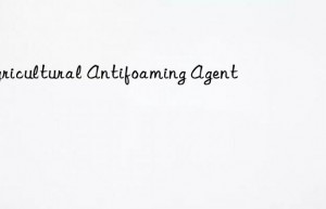 agricultural antifoaming agent