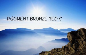 pigment bronze red c