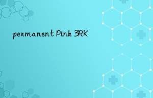 permanent pink 3rk