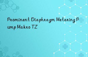 prominent diaphragm metering pump makro tz