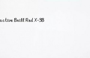 reactive brill red x-3b