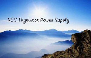 nec thyristor power supply