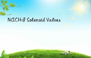 nachi solenoid valves