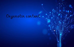 organotin content