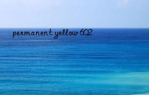 permanent yellow 602