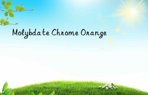 molybdate chrome orange