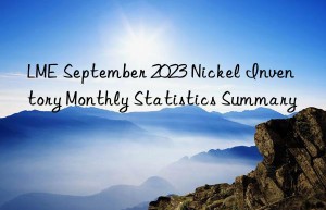 lme september 2023 nickel inventory monthly statistics summary