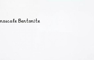 nanoscale bentonite