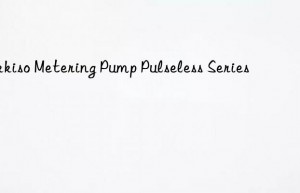 nikkiso metering pump pulseless series