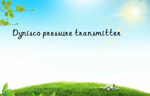 dynisco pressure transmitter