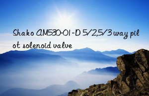shako am530-01-d 5/2,5/3 way pilot solenoid valve