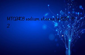 mt02403 sodium stearate 822-16-2