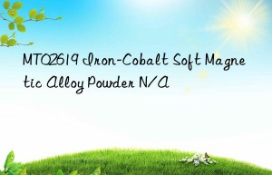 mt02619 iron-cobalt soft magnetic alloy powder n/a