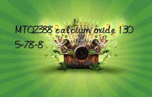 mt02388 calcium oxide 1305-78-8