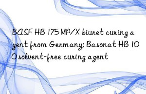 hb 175 mp/x biuret curing agent from germany; basonat hb 100 solvent-free curing agent