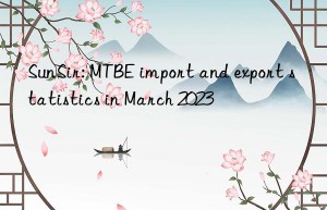 sunsir: mtbe import and export statistics in march 2023