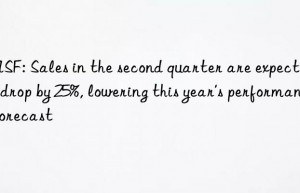 : sales in the second quarter are expected to drop by 25%, lowering this year’s performance forecast