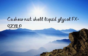 cashew nut shell liquid glycol fx-9203lp