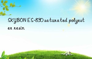 skybon es-830 saturated polyester resin