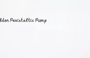wilden peristaltic pump
