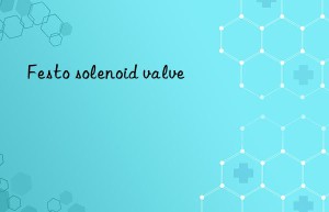 festo solenoid valve