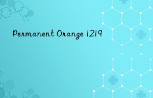 permanent orange 1219