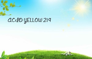 acid yellow 219