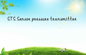 sts sensor pressure transmitter