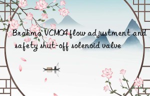 brahma vcm04 flow adjustment and safety shut-off solenoid valve