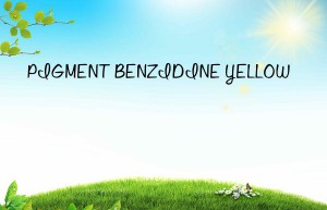 pigment benzidine yellow