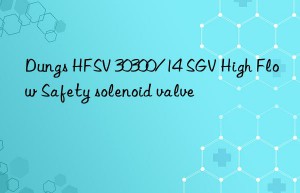 dungs hfsv 30300/14 sgv high flow safety solenoid valve